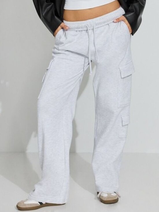 Garage Pants - GARAGE UltraFleece Cargo Sweatpants Heather Grey Cargo Joggers S